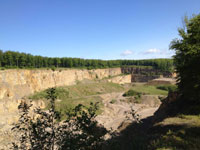 Steinbruch im Süntel